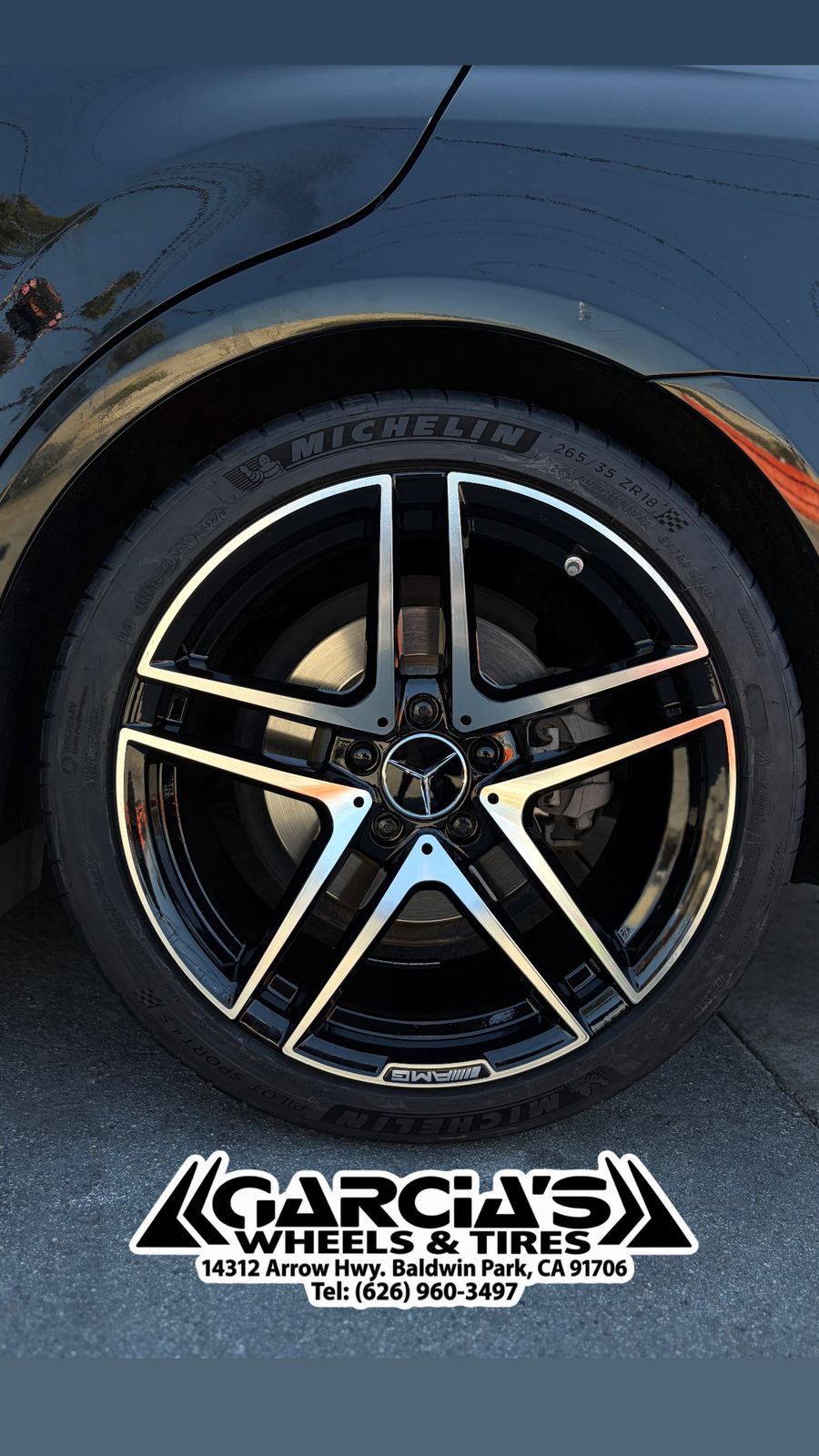 Mercedes wheel fitment